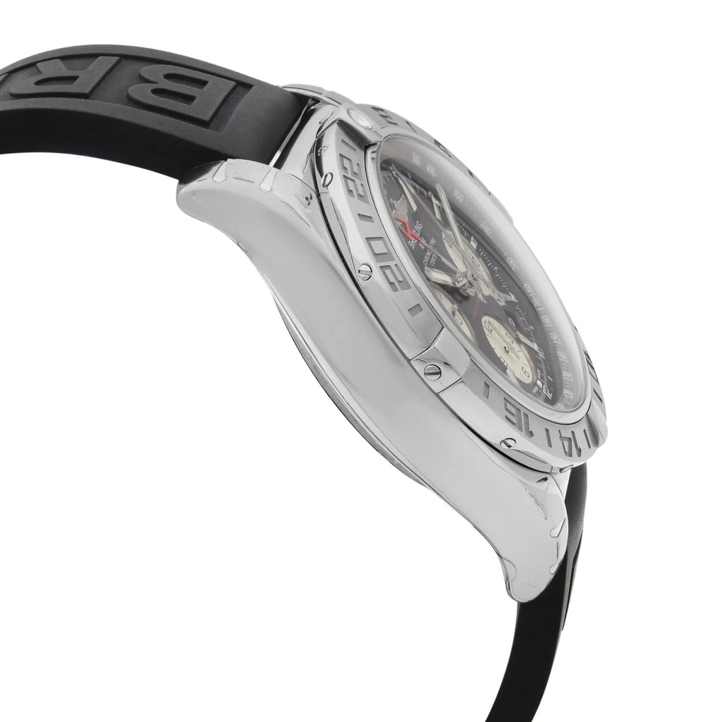 View Of Opposite Crown Facing Side Of Breitling AB042011/BB56-153S Stainless Steel Watch Unworn Condition