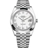 Front Full View Of Rolex 126300 Stainless Steel Watch Pre Owned Condition {Product Condition}