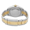 Back View Of Solid Back Case And Closed Stainless Steel,Yellow Gold Band Of Rolex 326933 Watch Pre Owned Condition