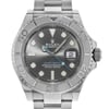 Up Close Front Facing Picture Of Rolex 116622 Stainless Steel Watch Pre Owned Condition