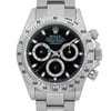 Up Close Front Facing Picture Of Rolex 116520 Stainless Steel Watch Pre Owned Condition