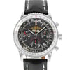 Up Close Front Facing Picture Of Breitling A233222P/BD70-435X Stainless Steel Watch Display Model Condition