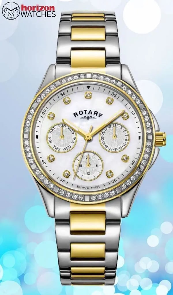 1st image of Rotary Rotary two-tone Wristwatch, PreOwned condition