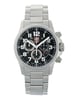 An image of a Wristwatch by Luminox. This Pre Owned item is designed for Men, featuring a Dress/Formal style. It has a Quartz movement and an Analog display with a Black dial color. The indices include 12-Hour Dial,Arabic Numerals,Easy to Read/Large Numerals,Multi Dial. The band is made of Stainless Steel and the case is made of Stainless Steel. The watch has a Round shape with a case size of 42 mm and a case thickness of 14 mm.
