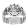 Back View Of {Caseback} Back Case And Closed Stainless Steel Band Of Breitling AB045112/G772-154A Watch Display Model Condition