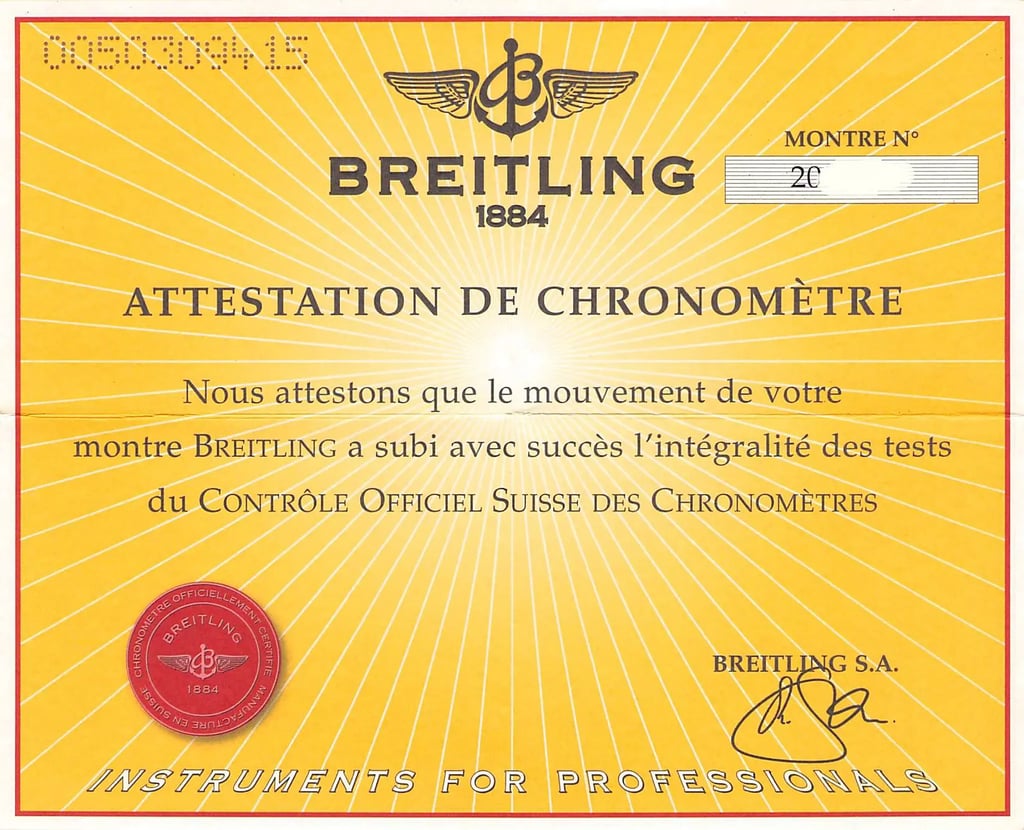  Full View Box And Documents For Breitling A4436212/G573-970A Without watch In The Image 