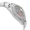 View Of Opposite Crown Facing Side Of Rolex 116244 Stainless Steel Watch Unworn Condition