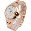 View Of Crown Facing Side Of Cartier WE902062 Rose Gold Watch Pre Owned Condition