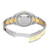 Back View Of Solid Back Case And Open Stainless Steel,Gold Band Of Rolex 126333 Watch New Condition