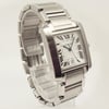 View Of Opposite Crown Facing Side Of Cartier W51002Q3 Stainless Steel Watch Pre Owned Condition
