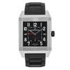 Front Full View Of Jaeger-LeCoultre 230.8.77 Stainless Steel Watch Pre Owned Condition Good