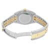 Back View Of {Caseback} Back Case And Open Stainless and Solid Gold Band Of Rolex 126333 Watch Pre Owned Condition