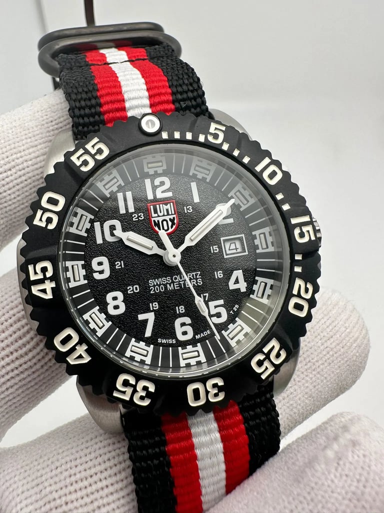 7th image of Luminox Luminox Navy SEAL Colormark Wristwatch, PreOwned condition