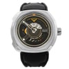 Up Close Front Facing Picture Of SEVENFRIDAY W1/01 Stainless Steel Watch Unworn Condition
