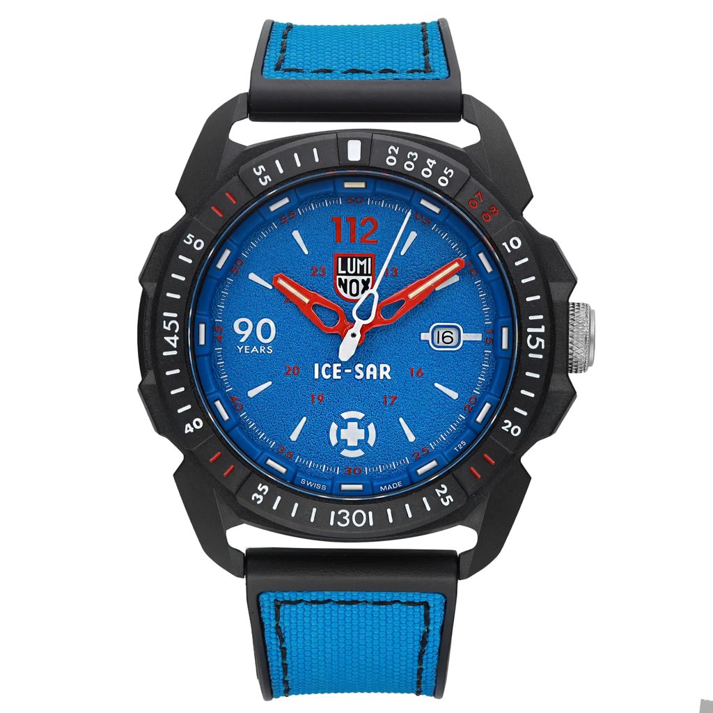 Front Full View Of Luminox XL.1003.SAR Carbonox Watch New With Defects Condition Good