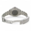 Back View Of Screwback Back Case And Open Stainless Steel Band Of Rolex 126660 Watch Pre Owned Condition