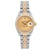 Front Full View Of Rolex 69173 Stainless Steel Watch Pre Owned Condition Good