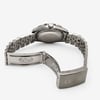 Back View Of Solid Back Case And Open Stainless Steel Band Of Rolex 16014 Watch Pre Owned Condition