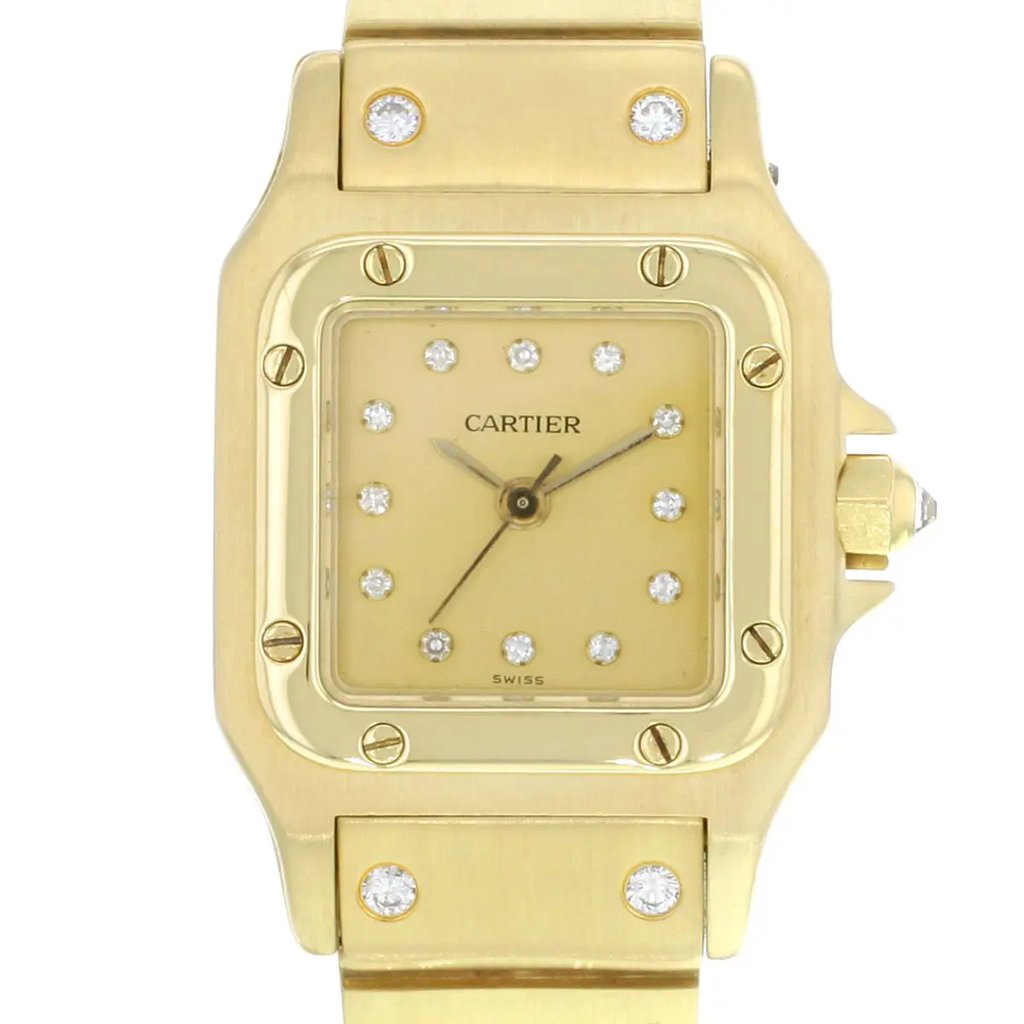 2nd image of Cartier Santos Wristwatch, PreOwned condition