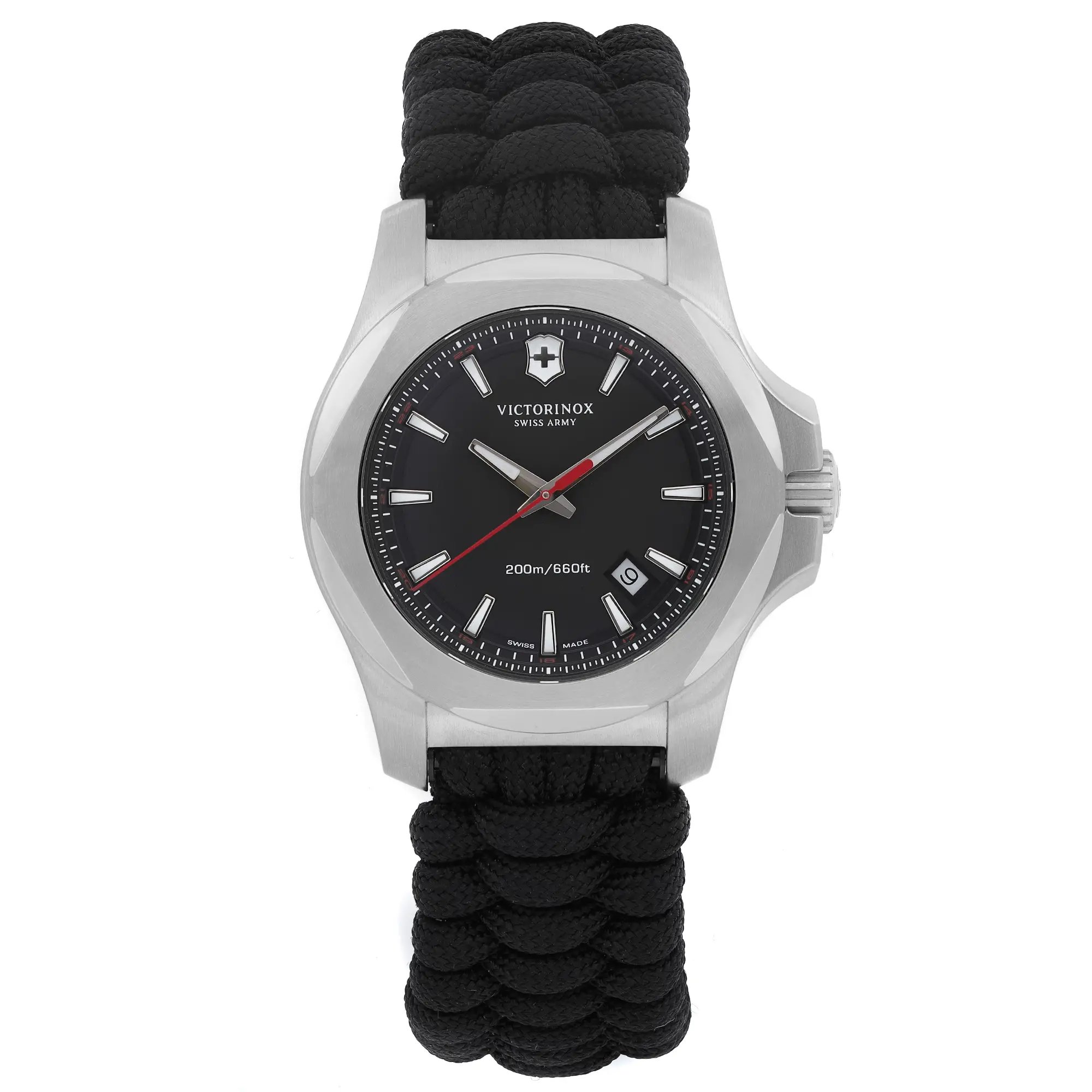 Front Full View Of Victorinox 241726 Stainless Steel Watch Display Model Condition {Product Condition}