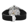 Back View Of Exhibition Back Case And Closed Rubber Band Of TAG Heuer WV3010.EB0025 Watch Pre Owned Condition