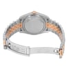 Back View Of Solid Back Case And Open Stainless Steel,Rose Gold Band Of Rolex 116261 Watch Pre Owned Condition