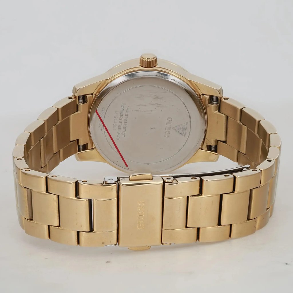 3rd image of GUESS Guess Status Wristwatch, PreOwned condition