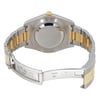 Back View Of Screwback Back Case And Open Stainless Steel,Yellow Gold Band Of Rolex 116333 Watch Pre Owned Condition