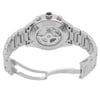 Back View Of Exhibition Back Case And Open Stainless Steel Band Of TAG Heuer CAR2A11.BA0799 Watch Pre Owned Condition
