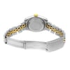 Back View Of {Caseback} Back Case And Open Stainless and Solid Gold Band Of Rolex 69173 Watch Pre Owned Condition