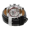Back View Of {Caseback} Back Case And Closed Leather Band Of Breitling AB045112/BC67-435X Watch Pre Owned Condition