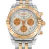 Up Close Front Facing Picture Of Breitling CB014012/G713-378C Stainless Steel Watch Display Model Condition