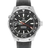 Up Close Front Facing Picture Of TAG Heuer WAJ2119.FT6015 Stainless Steel Watch Pre Owned Condition