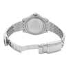 Back View Of Screwback Back Case And Open Stainless Steel Band Of Rolex 126710BLNR Watch Unworn Condition