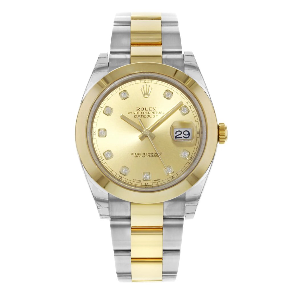 Front Full View Of Rolex 126303 Stainless Steel Watch Unworn Condition {Product Condition}