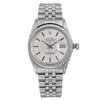 Front Full View Of Rolex 1601 Stainless Steel Watch Pre Owned Condition Fair