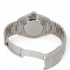 Back View Of Solid Back Case And Open Stainless Steel Band Of Rolex 134300 Watch Unworn Condition