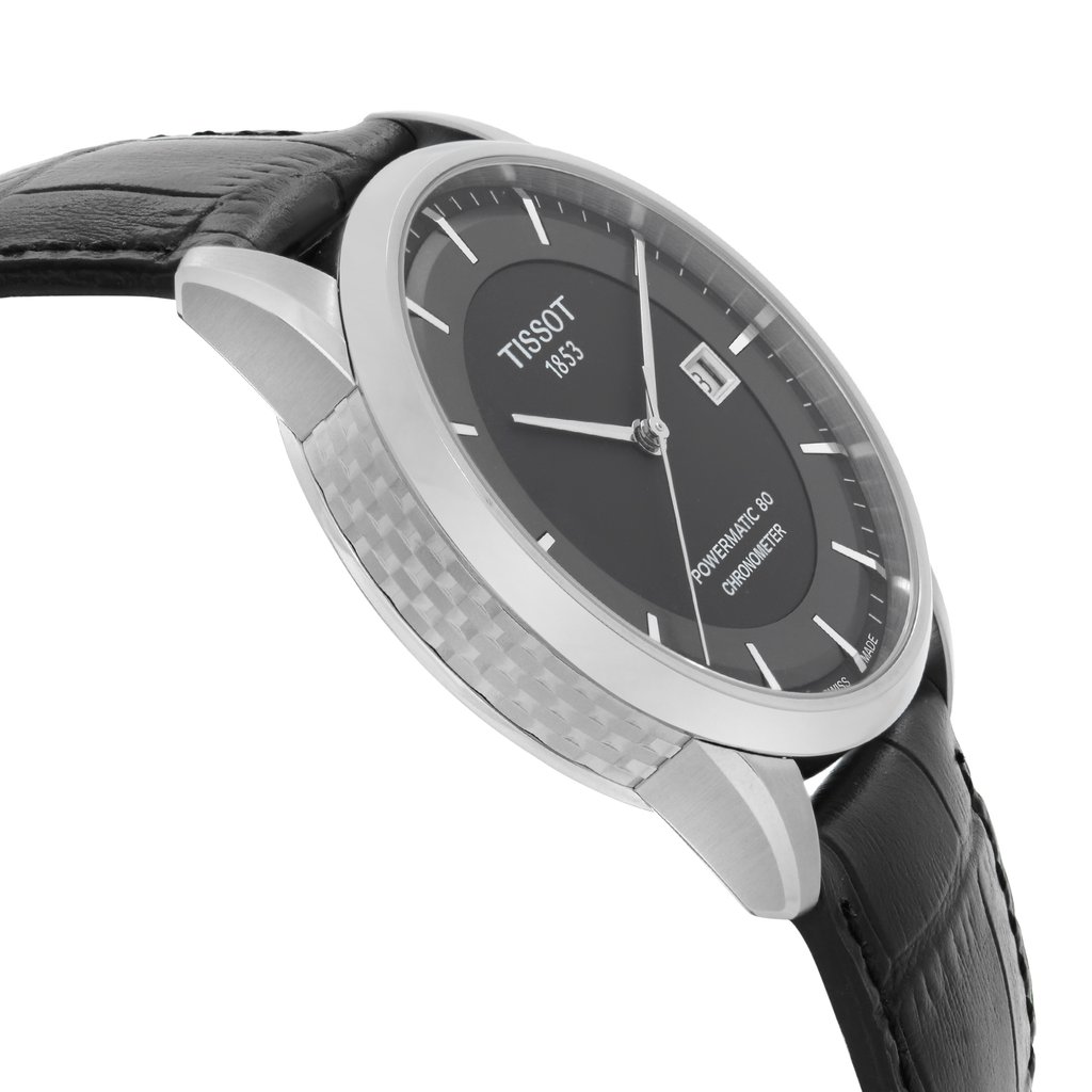 View Of Opposite Crown Facing Side Of Tissot T086.408.16.051.00 Stainless Steel Watch New With Defects Condition