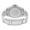 Back View Of Screwback Back Case And Closed Stainless Steel Band Of Rolex 116710LN Watch Pre Owned Condition