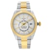 Front Full View Of Rolex 326933 Stainless Steel Watch Pre Owned Condition Good