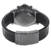 Back View Of {Caseback} Back Case And Closed Rubber Band Of Breitling M1338810/BF01-153S Watch Display Model Condition