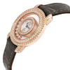 View Of Opposite Crown Facing Side Of Chopard 209245-5001 Rose Gold Watch Pre Owned Condition