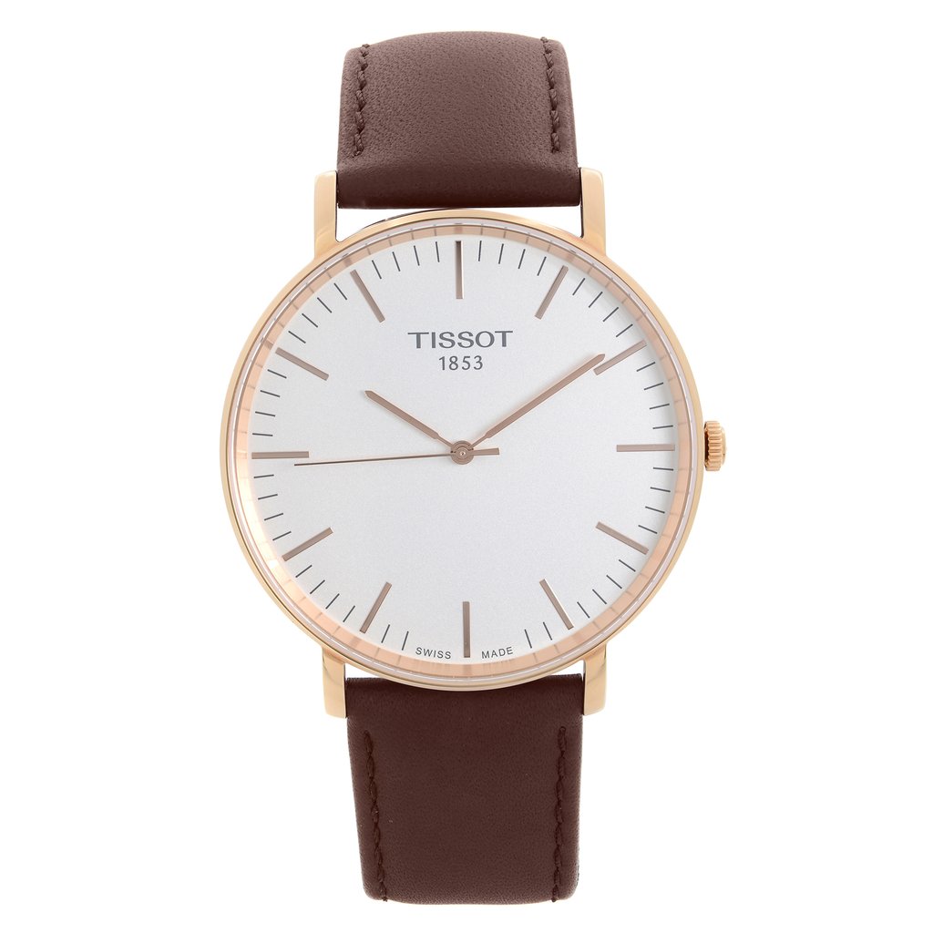 Front Full View Of Tissot T109.610.36.031.00 Stainless Steel Watch Display Model Condition {Product Condition}