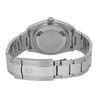 Back View Of Solid Back Case And Closed Stainless Steel Band Of Rolex 116234 Watch Pre Owned Condition