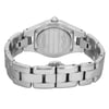 Back View Of Screwback Back Case And Closed Stainless Steel Band Of Baume And Mercier MOA10078 Watch Pre Owned Condition