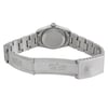 Back View Of Solid Back Case And Open Stainless Steel Band Of Rolex 68240 Watch Pre Owned Condition