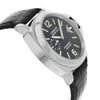 View Of Opposite Crown Facing Side Of Panerai PAM00104 Stainless Steel Watch Pre Owned Condition