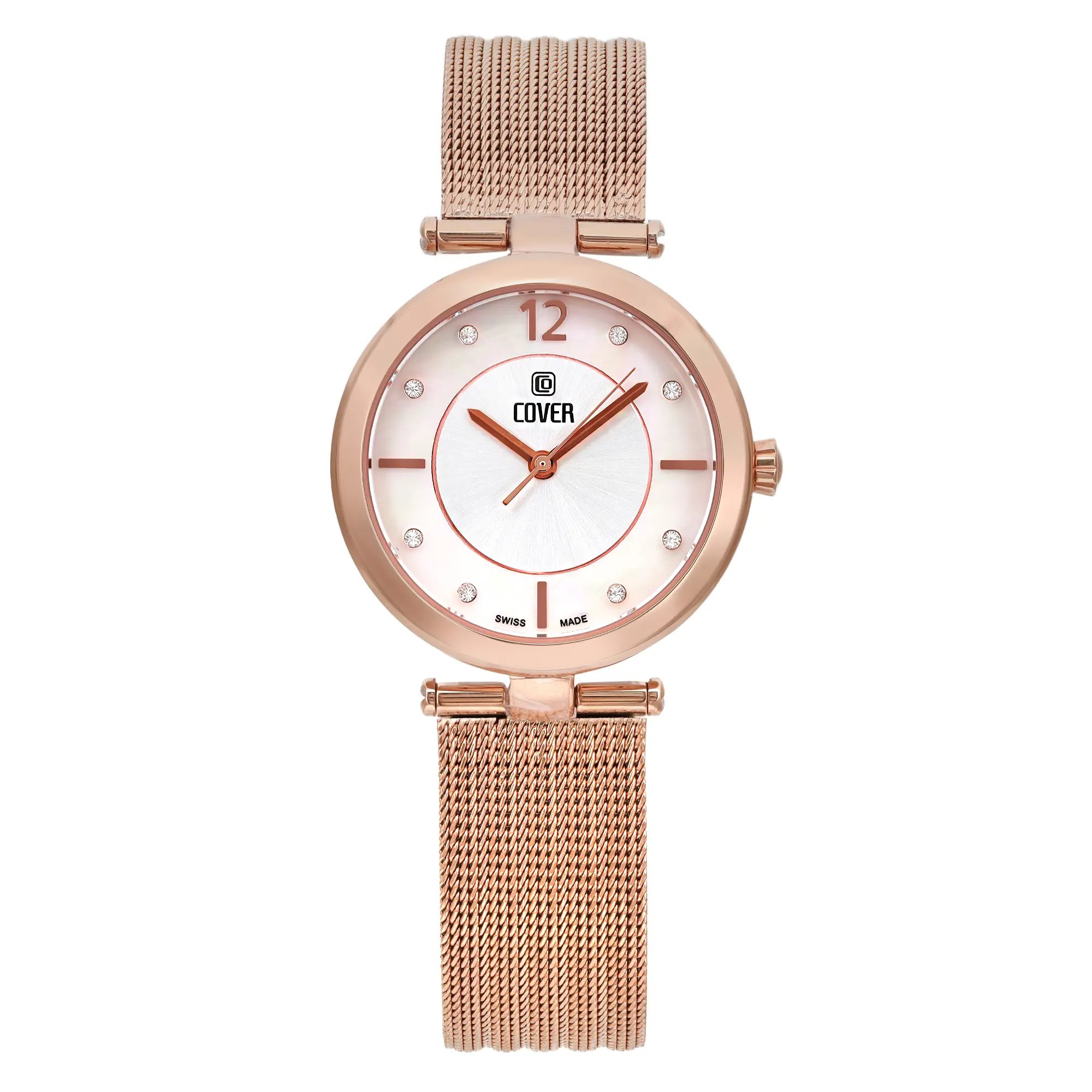 Front Full View Of COVER CO193.05 Stainless Steel Watch New With Defects Condition Excellent