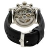 Back View Of {Caseback} Back Case And Closed Leather Band Of Chronoswiss CH 7520 S Watch Pre Owned Condition