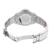Back View Of {Caseback} Back Case And Open Stainless Steel Band Of Rolex 126710BLNR Watch Unworn Condition